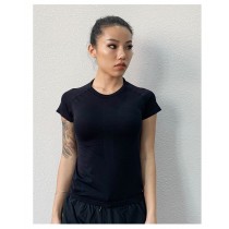 夏季運動快速排汗上衣 跑步瑜珈健身衣  S - L