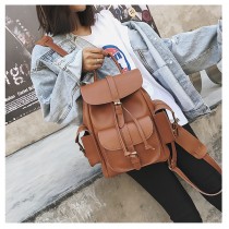 英倫學院風雙肩背包